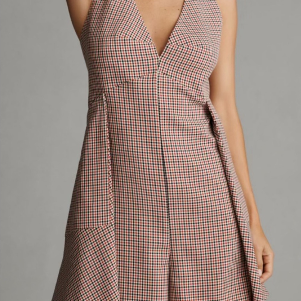 Anthropologie Mare Mare Plaid Romper